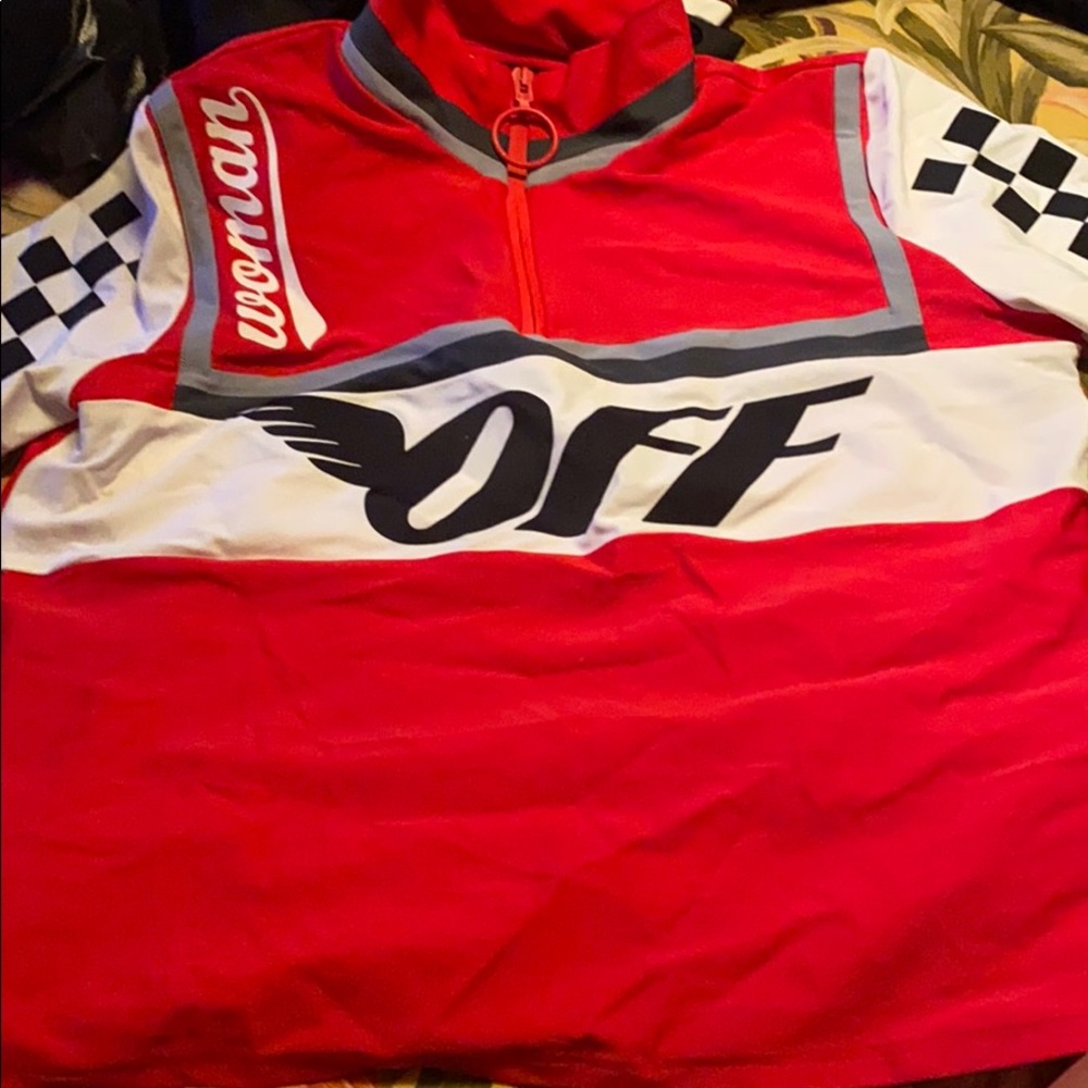 Off white red race car shirt🔥🔥🔥🔥